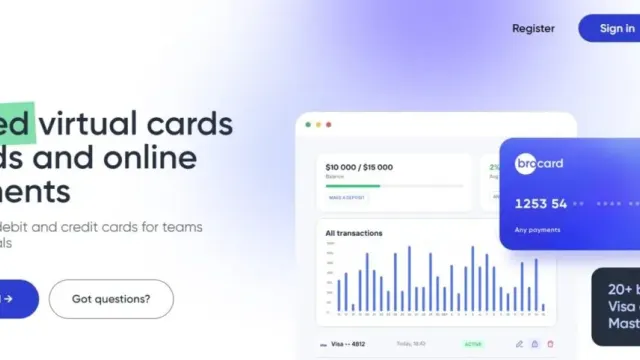 Обзор сервиса виртуальных карт Brocard